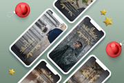 Gentle Christmas Frame Labels, a Branding & Logo Template by Createvil (Thumbnail 5 of 12)