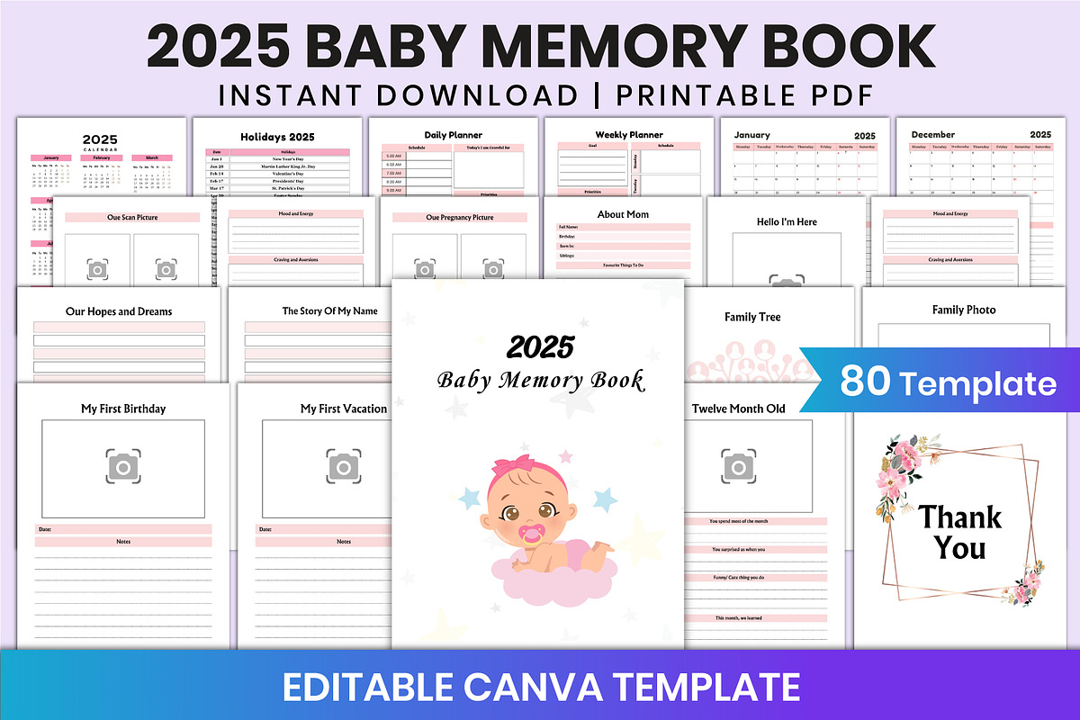 Mega All-In-One 2025 KDP Interior, a Stationery Template by Shumaya (Photo 4 of 6)