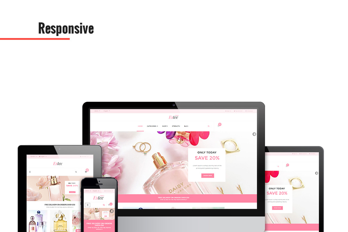 Leo Estee Responsive Prestashop, a Bootstrap Template by LeoTheme (Photo 2 of 7)