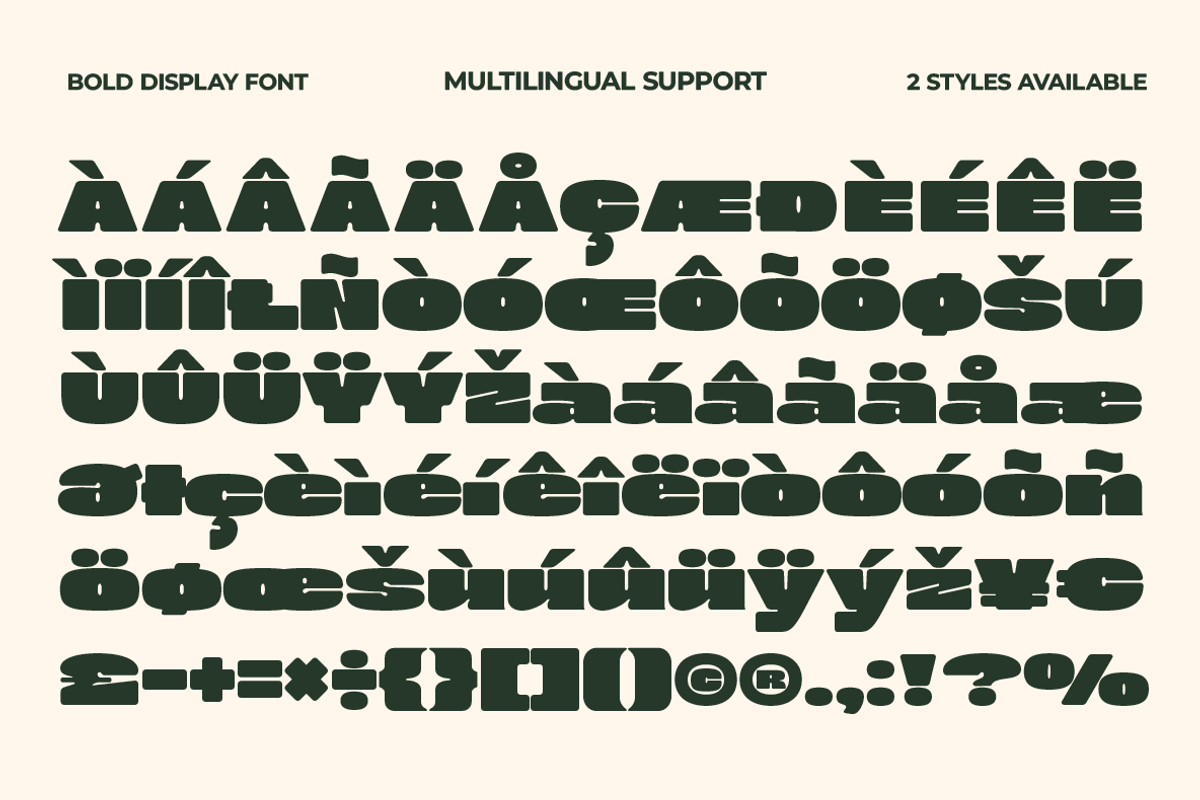 Gubold - Bold Display Typeface, a Sans Serif Font by Comactype Foundry (Photo 10 of 11)