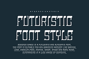 Borgneo Space - Futuristic Font, a Serif Font by QR Design Studio (Thumbnail 2 of 6)