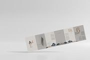 A4 Size Six Fold Brochure Mockup, a Print Template by pmvch (Thumbnail 13 of 20)