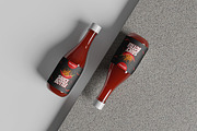 Sauce Bottle Mockup, a Product Mockup by MrLetters (Thumbnail 2 of 5)