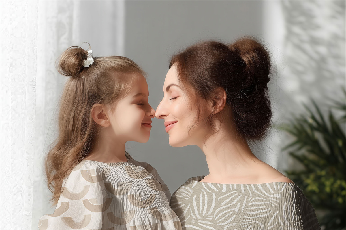 Mom & Child Outfit Mockup (PSD), a Shirt Mockup by 1001 mockups (Photo 7 of 11)