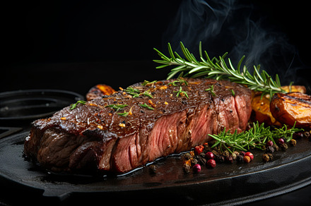 Delicious grilled pork beef steaks s, a Background Photo by Pixeness