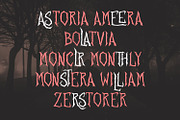 Kroxce Horror Display Font, a Handwritten Font by Maulana Creative (Thumbnail 6 of 7)