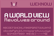 Core Thought font, a Font by weknow (Thumbnail 5 of 8)