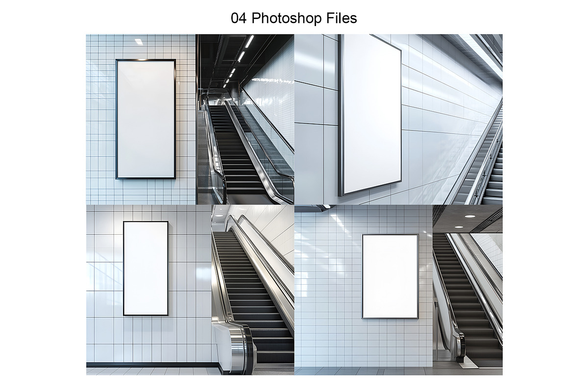 Subway advertising Billboard Mockup, an Advertising Mockup by PixelPiknik (Photo 6 of 6)