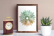 Sunflower Doodle Art Zentangle SVG, an Object Graphic by Dasagani (Thumbnail 2 of 3)
