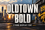 Oldtown Bold - Sans Bold font, a Sans Serif Font by Limited.studio (Thumbnail 1 of 5)