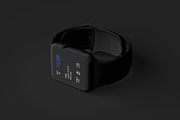 Clay Apple Watch Mockups Pack 01, a Wearable Device Mockup by Mockups by Carlos Viloria (Thumbnail 19 of 25)
