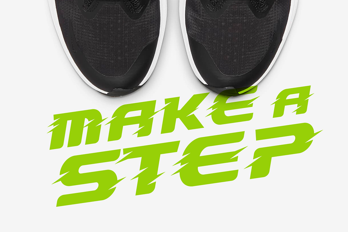 Sport Headline Font, a Sans Serif Font by artyway (Photo 5 of 5)