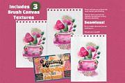 Wet & Dry Photoshop Brush Set, a Brush Add-On by Shoutbam (Thumbnail 9 of 10)