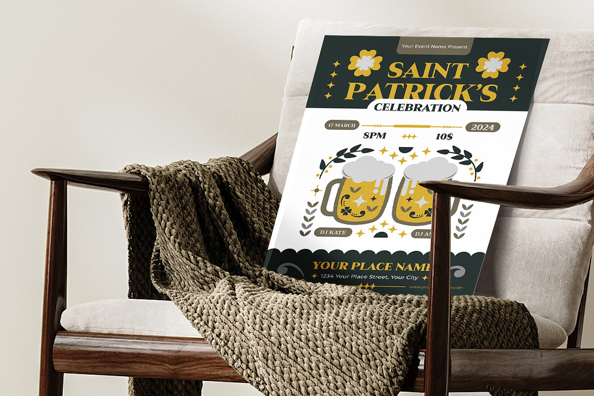 St Patricks Celebration Flyer, a Flyer Template by Hole Hope Design (Photo 5 of 5)