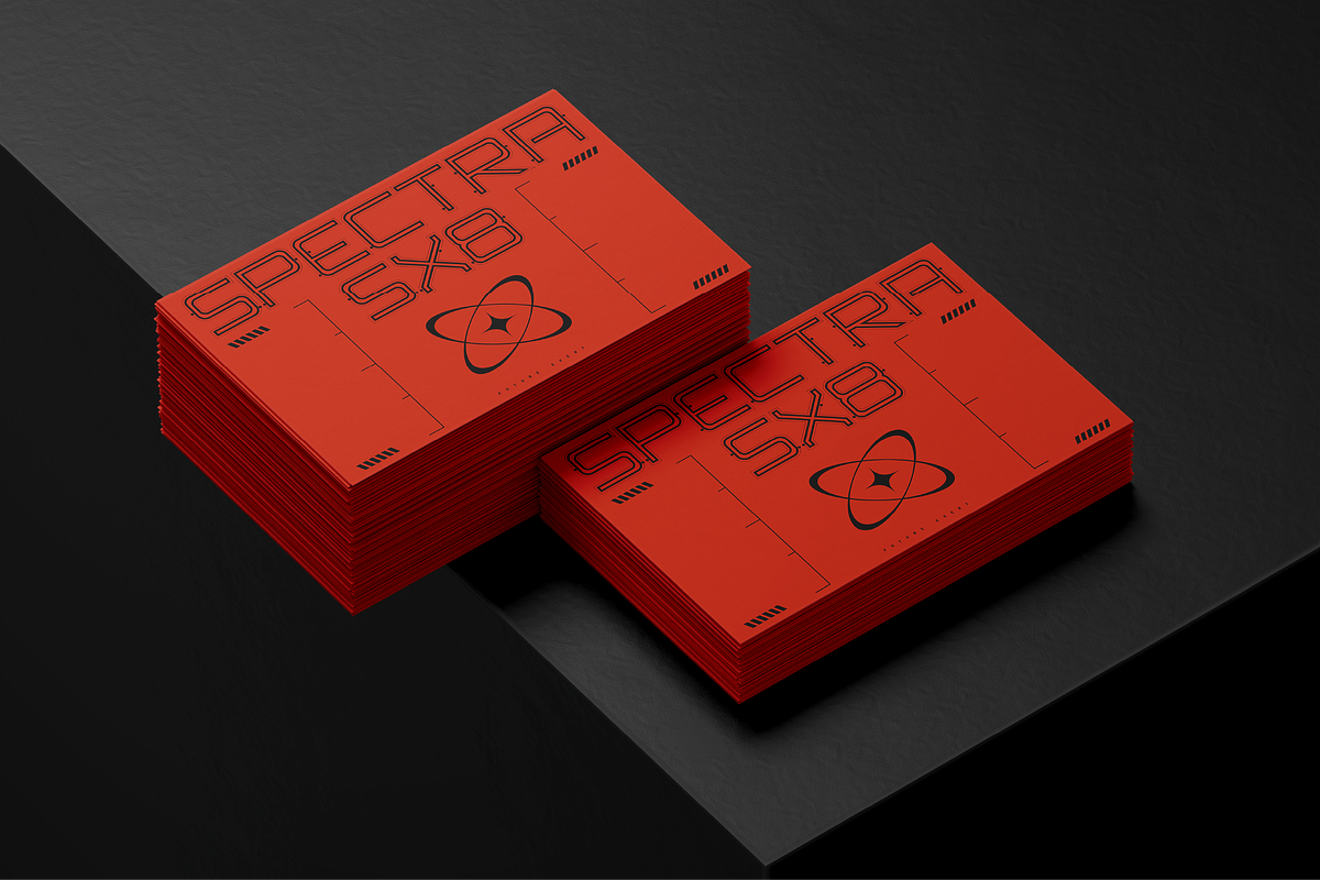 VB Nextron - Futuristic Display Font, a Sans Serif Font by VALIANTBROTHA (Photo 9 of 10)