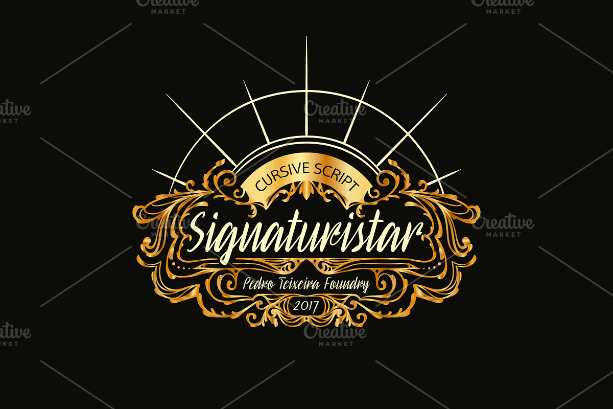 Signaturistar Font