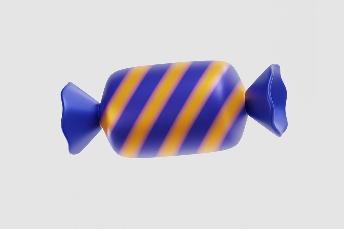 wrapped candy, an Object 3D Model by fahad121 (Photo 7 of 7)