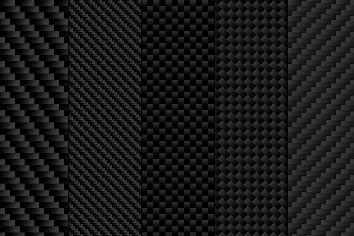 Seamless Carbon Fiber Patterns preview 2