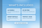 Wind Twitch & Kick Panels, an Object Graphic by Gear Store (Thumbnail 6 of 7)