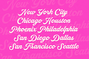 Nineties Party Club | Retro Font Duo, a Script Font by Jolicia Type (Thumbnail 14 of 16)
