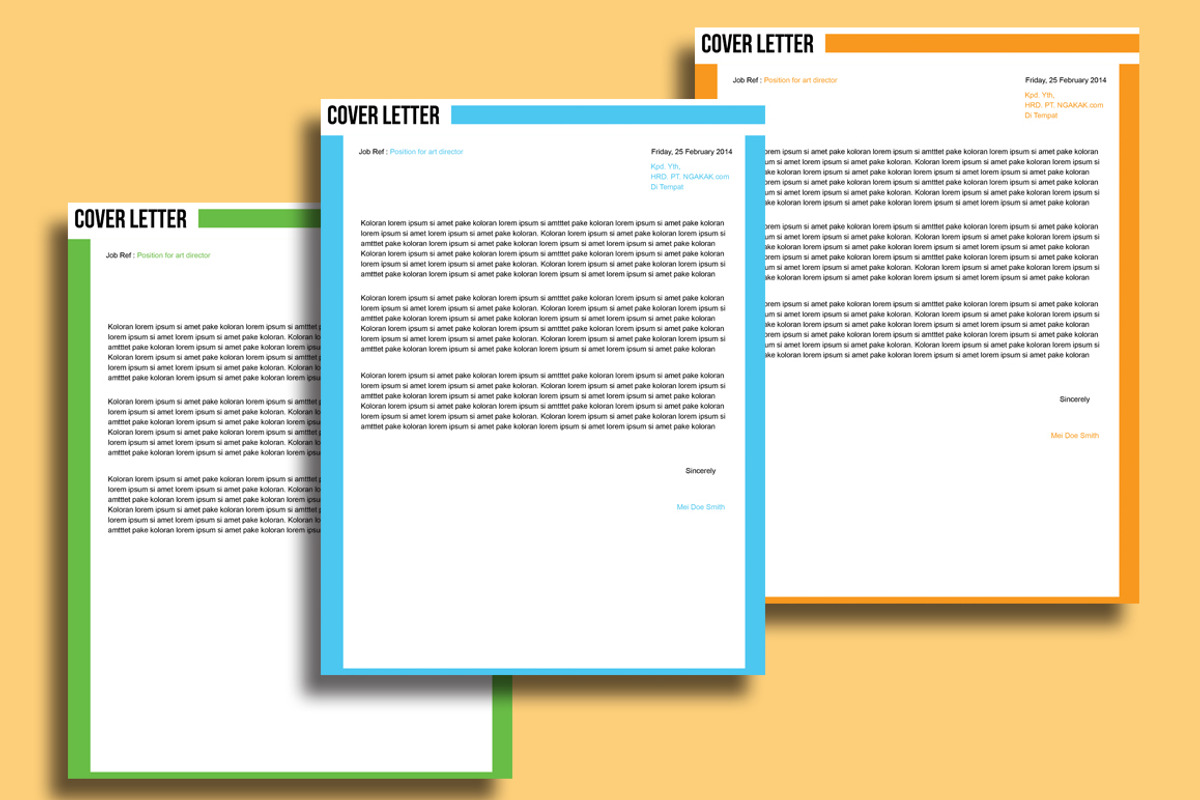 Resume, Portfolio & Cover Letter, a Resume Template by mesuka (Photo 2 of 3)