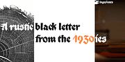 Palmona, a Blackletter Font by ingoFonts (Thumbnail 2 of 10)