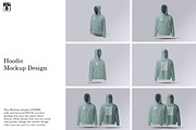 Hoodie Mockup, a Hoody Mockup by Riel Concept (Thumbnail 1 of 8)