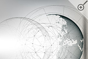 Bundle of 15Abstract 3D world globes, a Technology Illustration by VectorShop (Thumbnail 1 of 15)