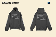 Gildan GI18500 Hanger Mockup, a Hoody Mockup by Infinity Mockups (Thumbnail 1 of 10)