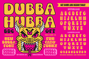 Dubba Hubba Display Font