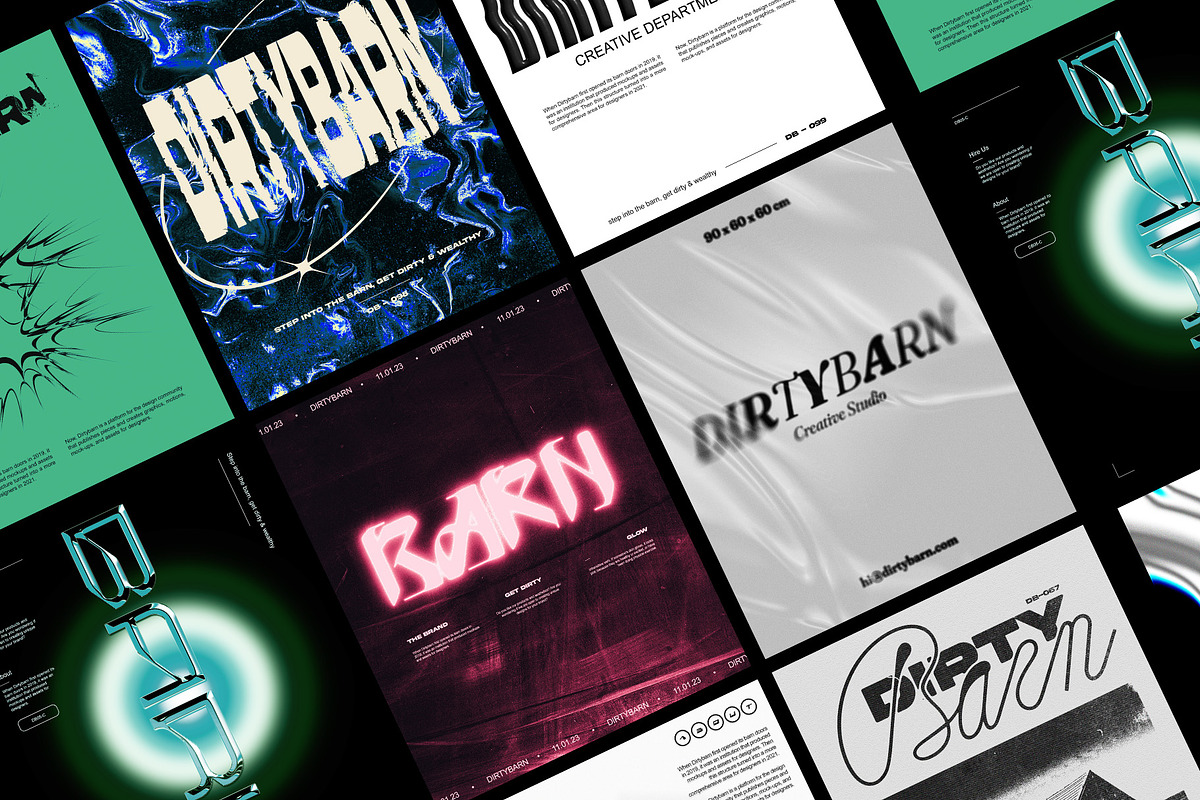 Comprehensive Text Effects Pack, a Templates & Theme by Dirtybarn (Photo 1 of 4)