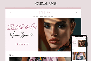 FASHION - Pure & Clean Shopify Theme