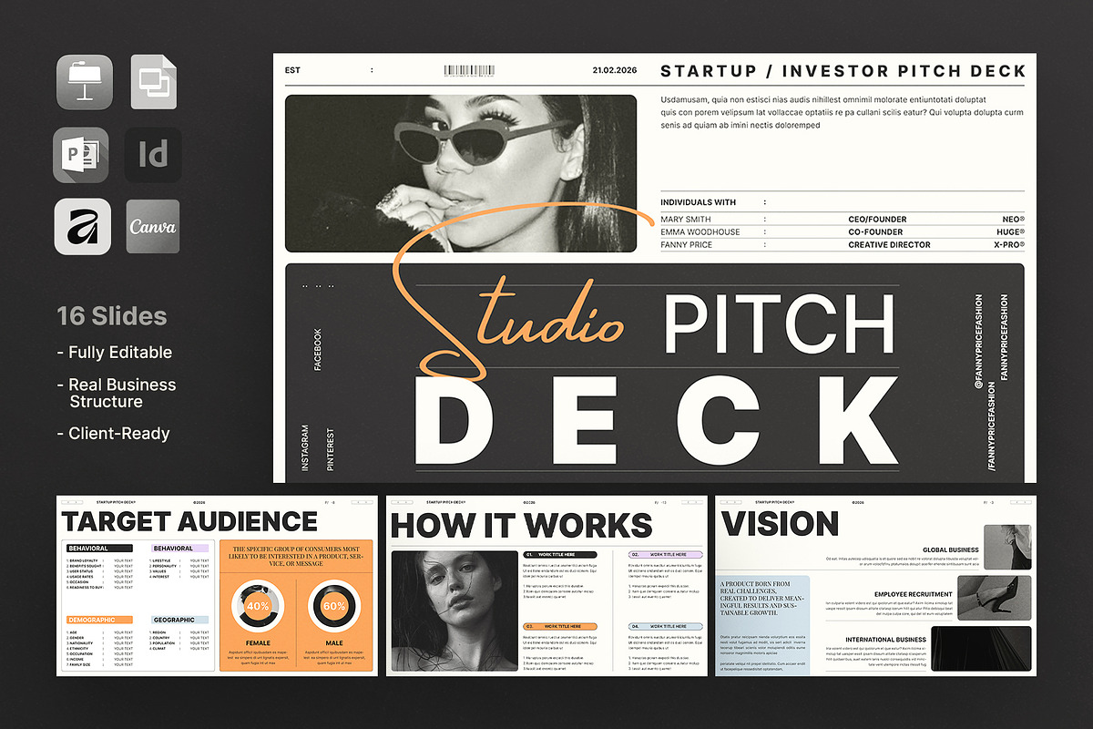 Investor Pitch Deck Presentation, a Presentation Template by ArtisanaAura (Photo 12 of 12)
