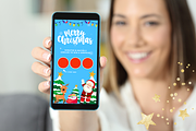 Christmas Pregnancy Reveal Scratch, a Presentation Template by SunshineStudioBoutique (Thumbnail 2 of 8)