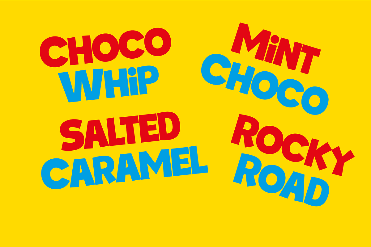 Bask - Comical Font, a Font by PeanutButter Type (Photo 2 of 5)