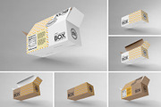 Long Top Tuck Auto Bottom Box Mockup, a Cups & Container Mockup by INCDesign (Thumbnail 4 of 7)
