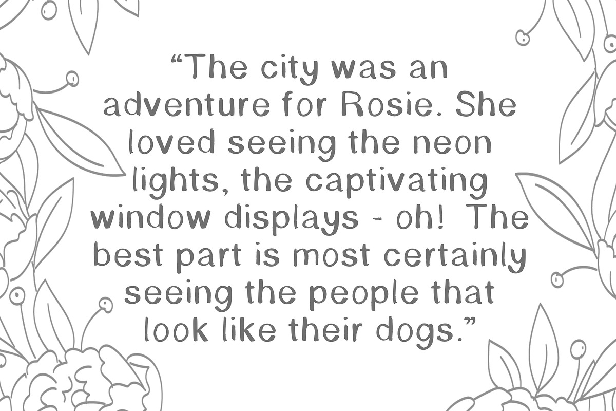 'Baltimore' cozy warm font, a Serif Font by Brunch Club Design (Photo 2 of 6)