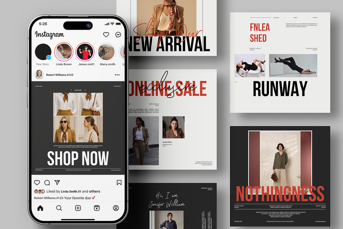 Social Media Kit Template | CANVA, a Social Media Template by TemplateFolio-Shop (Photo 2 of 4)