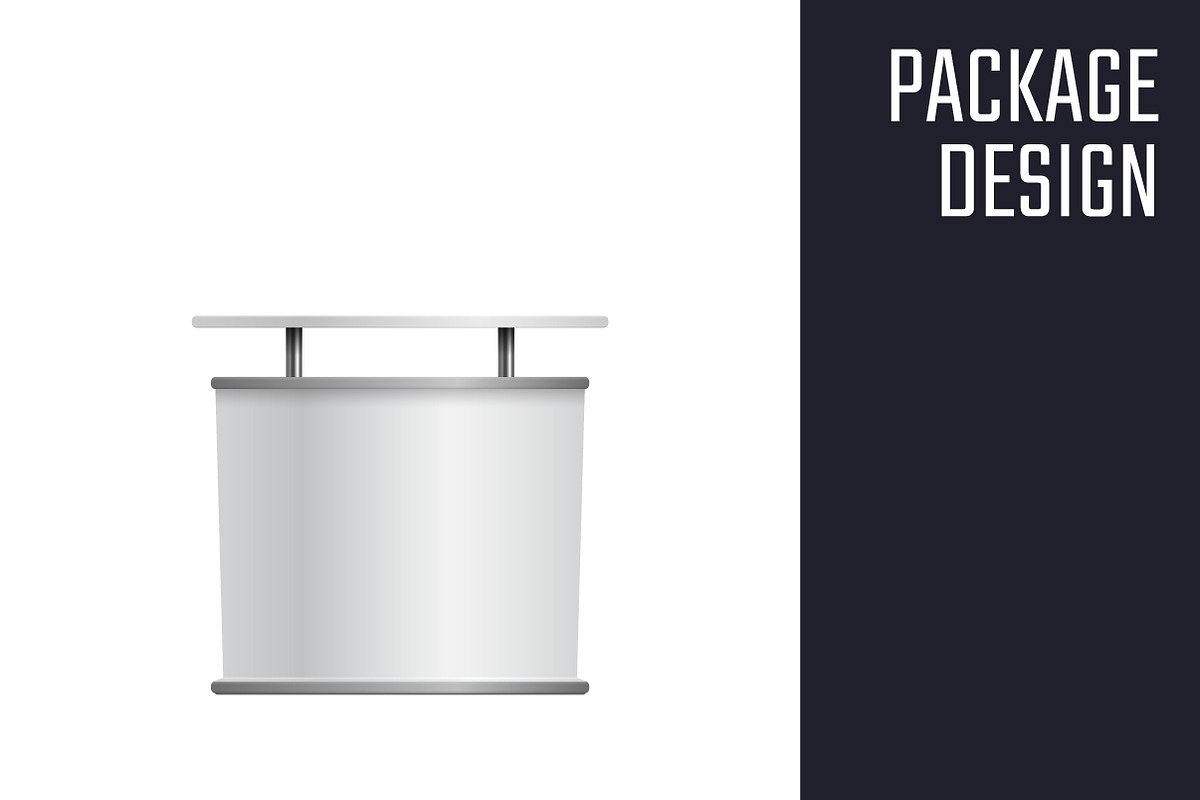 Retail Stand Template, an Object Graphic by Katyr