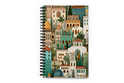Moroccan Cityscape Pattern - Kasbah, an Illustration by Brush Berry Studios (Thumbnail 4 of 6)