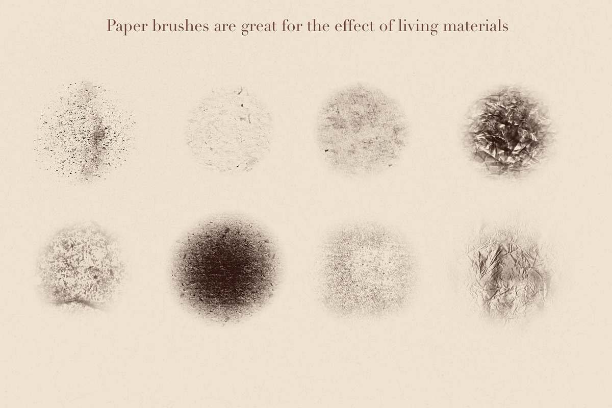 Naturalistic Textures, a Brush Add-On by Letter Elfa Studio (Photo 3 of 9)
