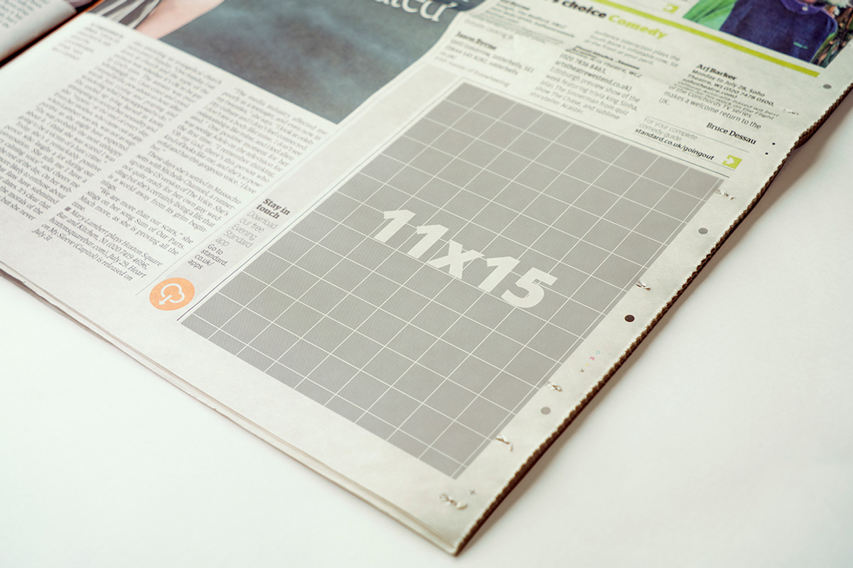 Newspaper Advertise Mockup v2, a Print Template by 2dsight (Photo 8 of 11)