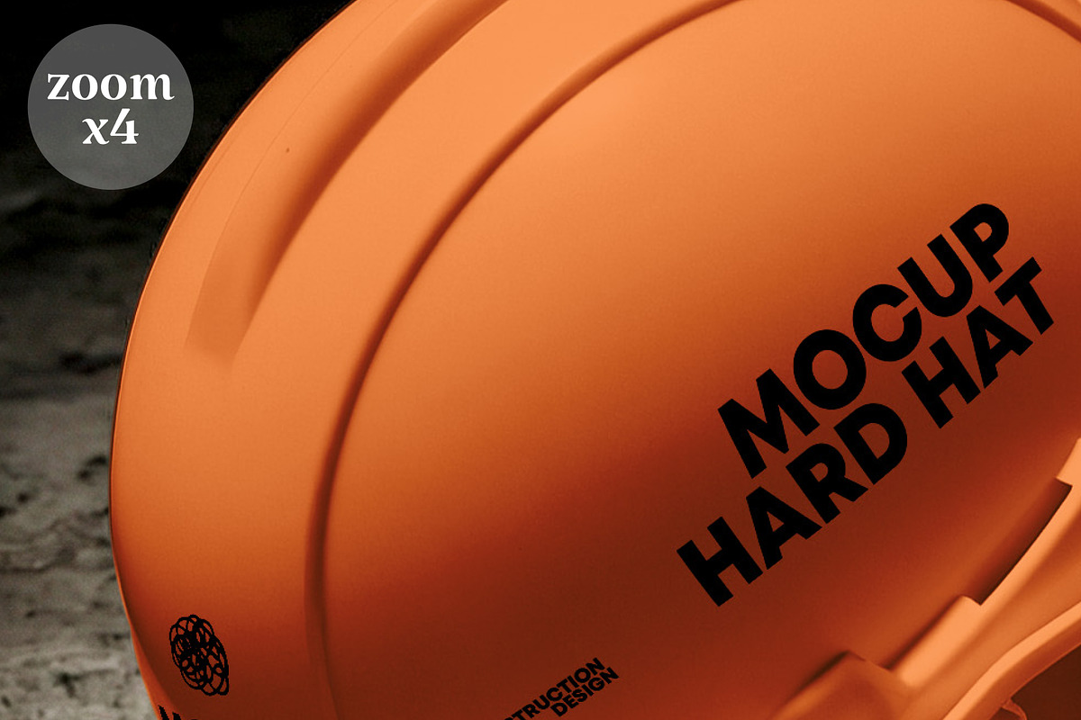 Hard Hat Mockup, a Hat Mockup by PopotLane (Photo 4 of 4)