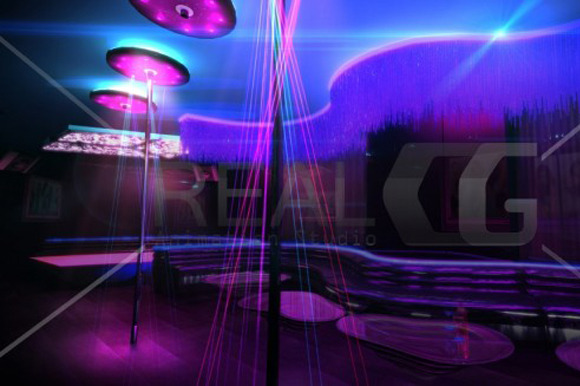 3D render of Night Club Interior preview 6