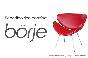 Nordique Pro Italic, a Sans Serif Font by Leksen Design