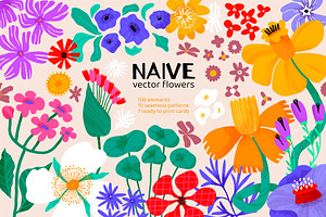 Vector Decorative Flowers