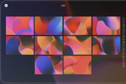 Colorform Gradient Backgrounds, a Background Graphic by Freezerondigital (Thumbnail 7 of 14)