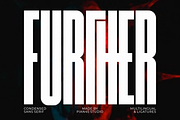 Further - Tall Sans Display Font, a Sans Serif Font by Pian45 Studio (Thumbnail 1 of 8)