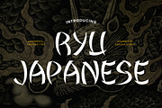 Ryu Japanese–Oriental Display Serif, a Serif Font by Vadovastd (Thumbnail 1 of 7)