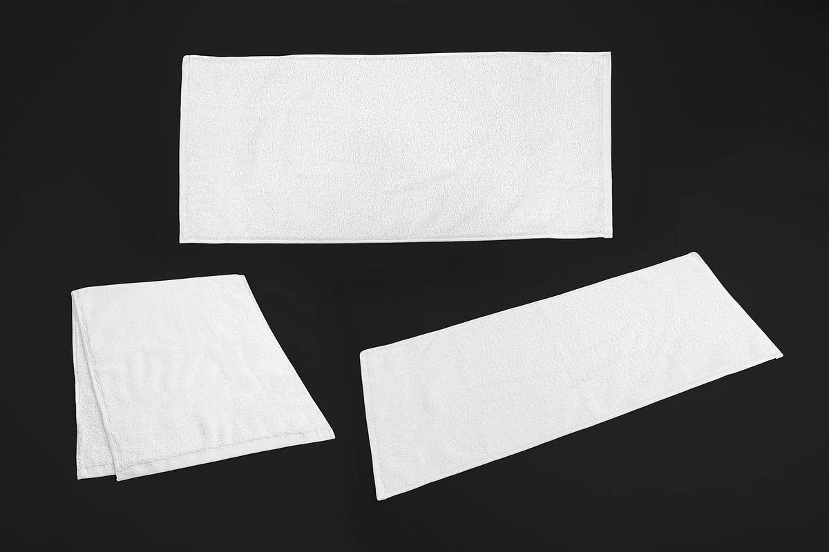 Realistic Towel Mockup, a Merchandise Mockup by Uncentrifuged Pressure (Photo 7 of 15)